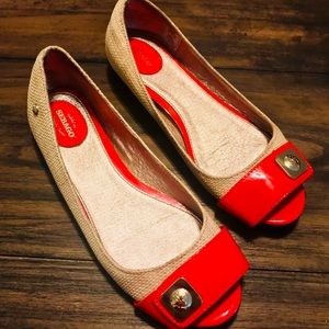 2 for 1 Patent Leather & Woven Sea Grass Flats